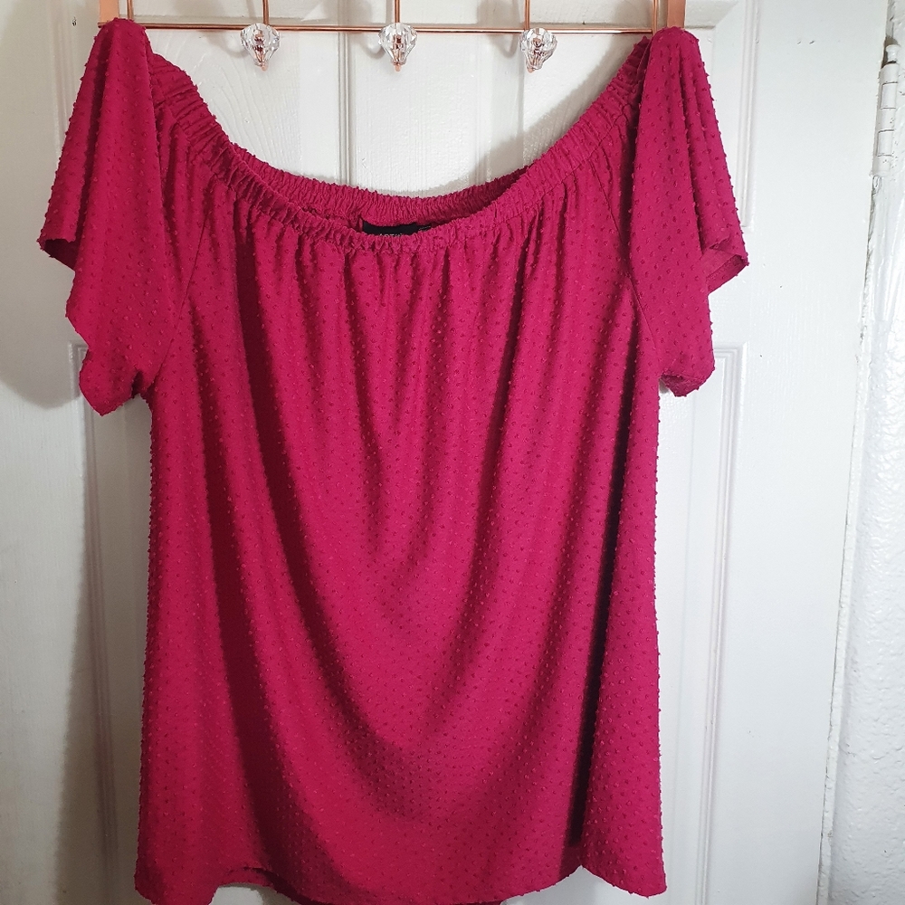Apt. 9 Plus Size Pink Blouse Plus Size 1x - image 4